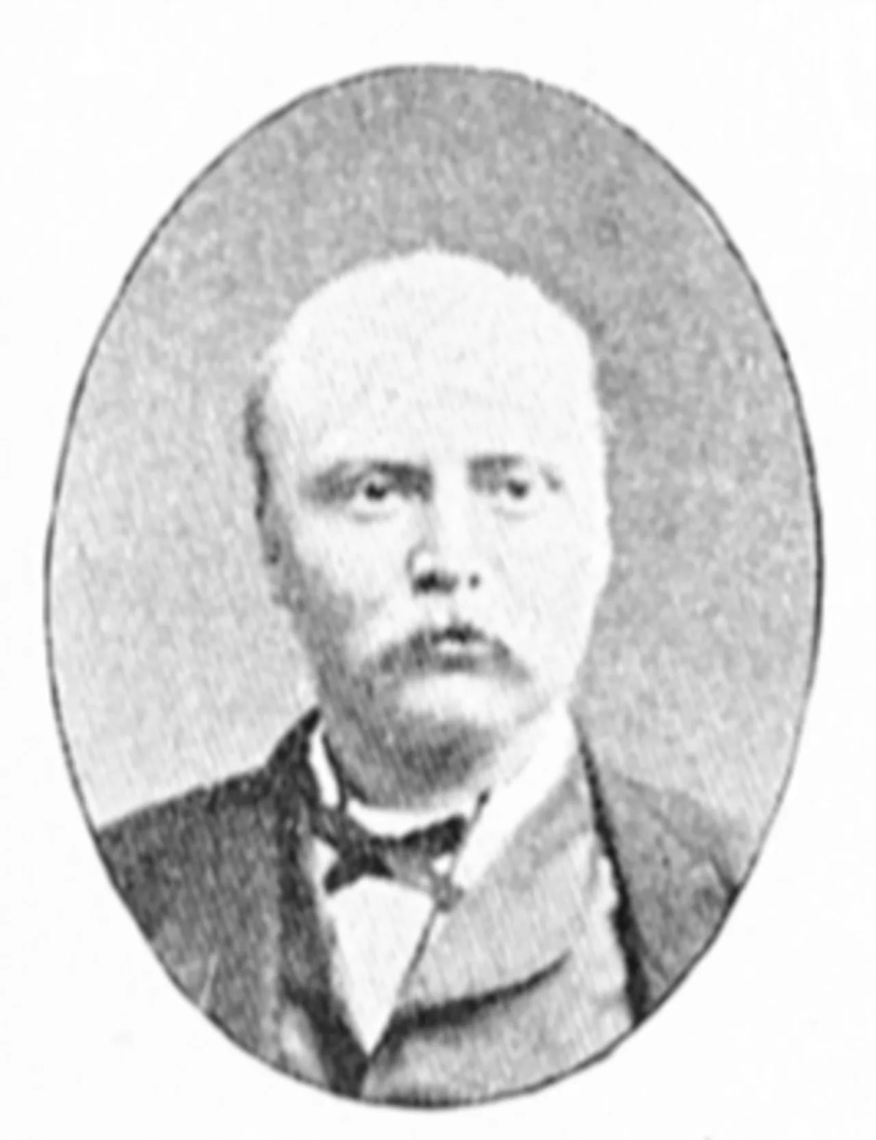 Porträt von Fredrik Stenhammar (1834–1884) – Gedenkseite