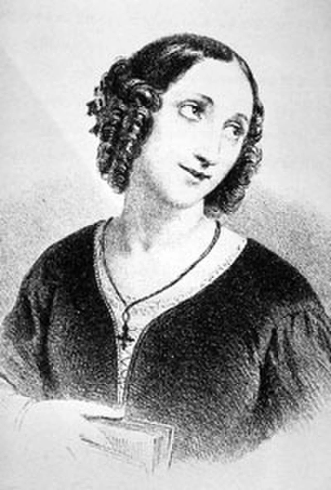 Porträt von Agathe-Sophie Sasserno (1810–1860) – Gedenkseite