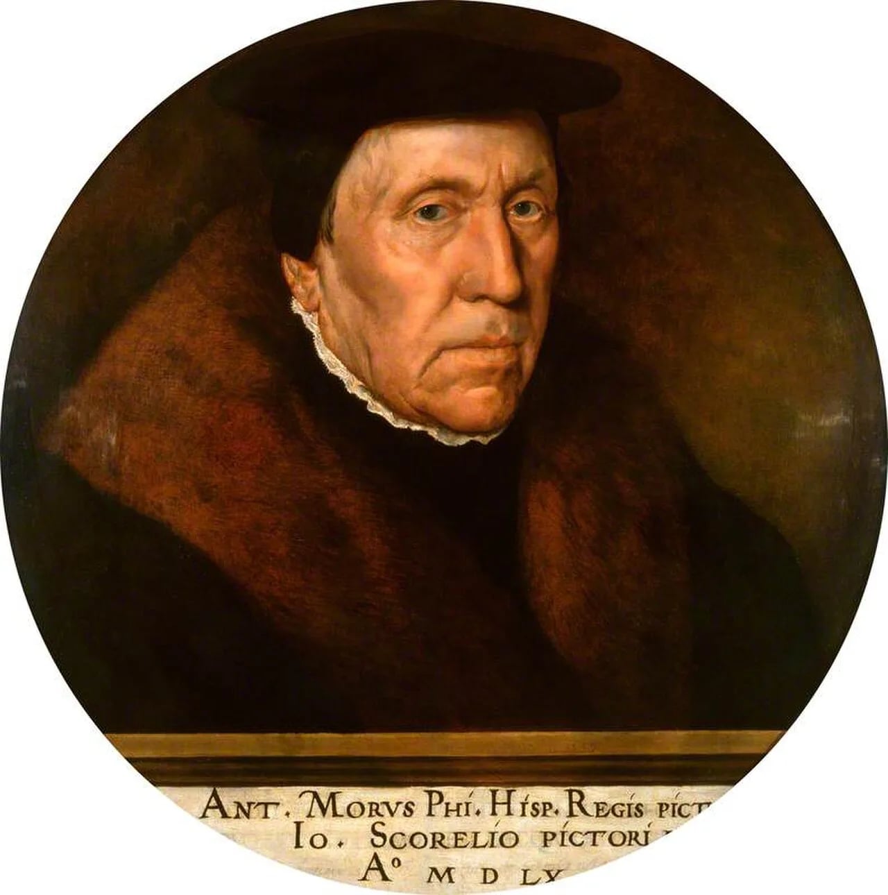 Porträt von Jan van Scorel (1495–1562) – Gedenkseite