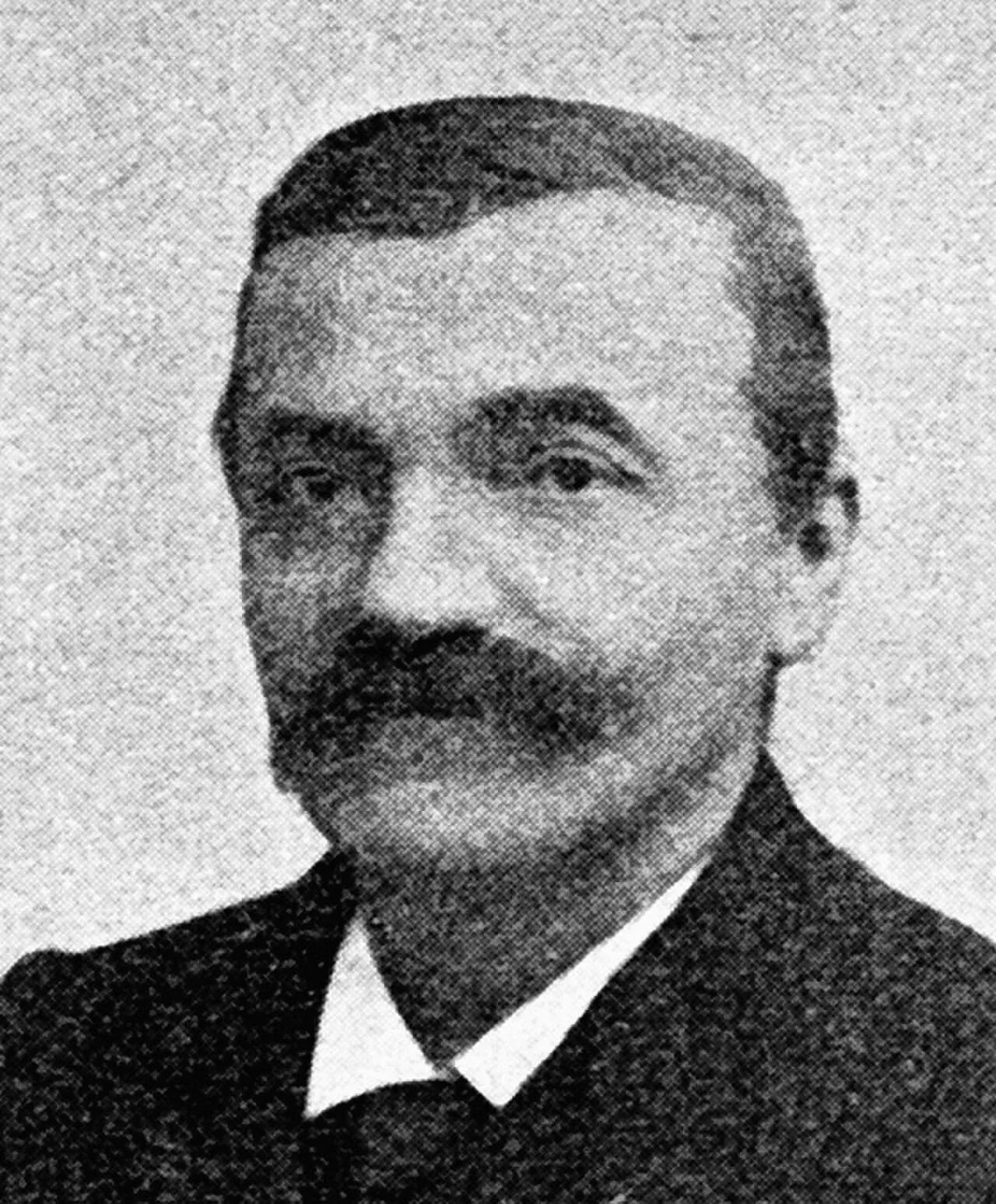 Porträt von Alfred Chassot (1846–1910) – Gedenkseite