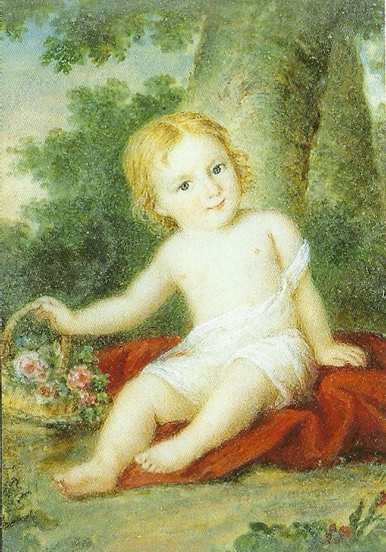 Portrait of Allegra Byron (1817–1822) – memorial page