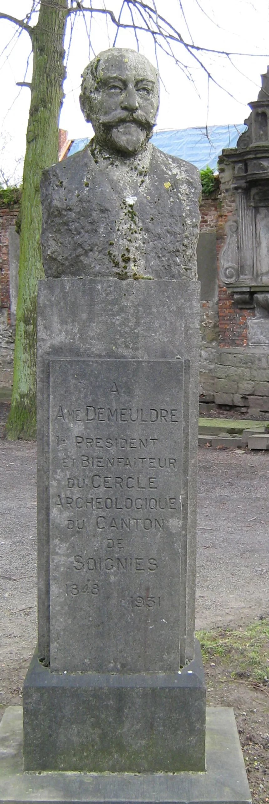 Porträt von Amé Demeuldre (1848–1931) – Gedenkseite