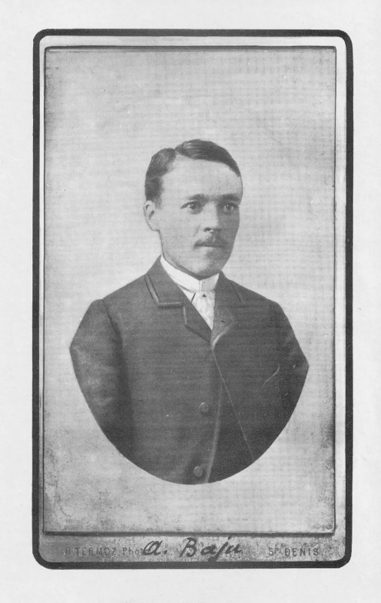 Portrait of Anatole Baju (1861–1903) – memorial page