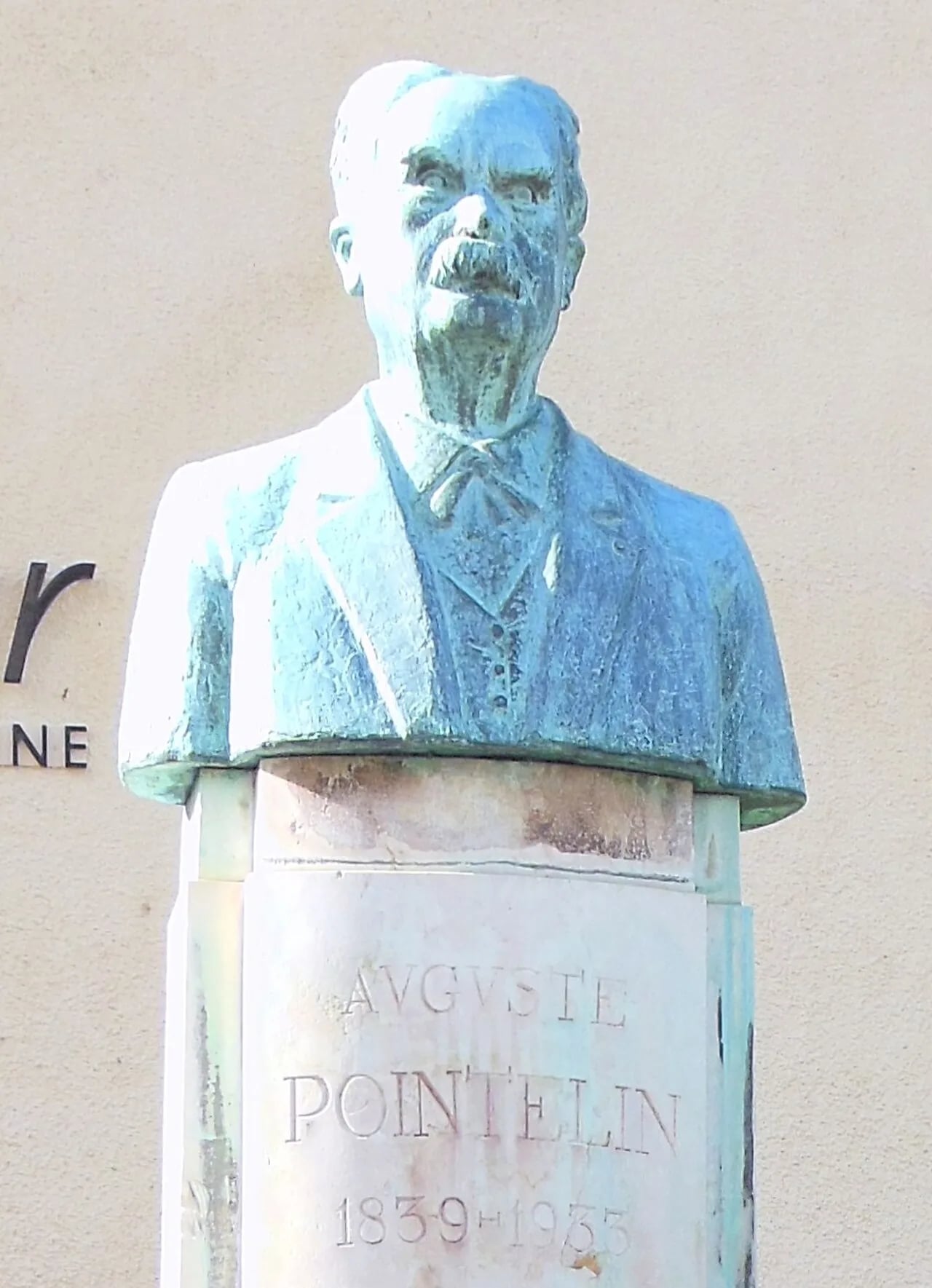 Porträt von Auguste Emmanuel Pointelin (1839–1933) – Gedenkseite
