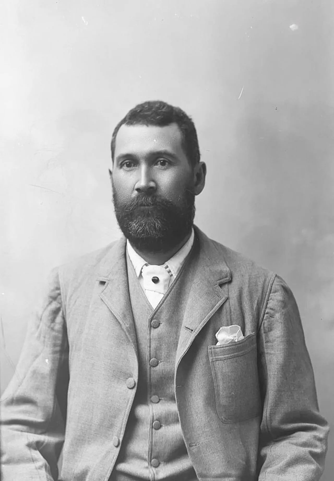Portrait of William Henry Daniels (1855–1897) – memorial page