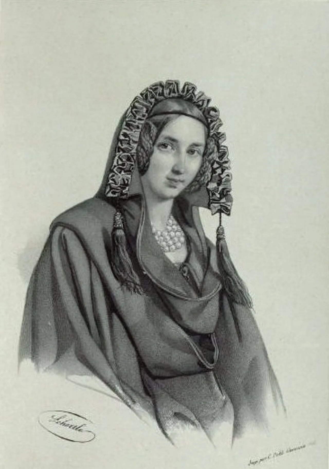 Porträt von Jadwigа Jabłonowskа (1819–1894) – Gedenkseite