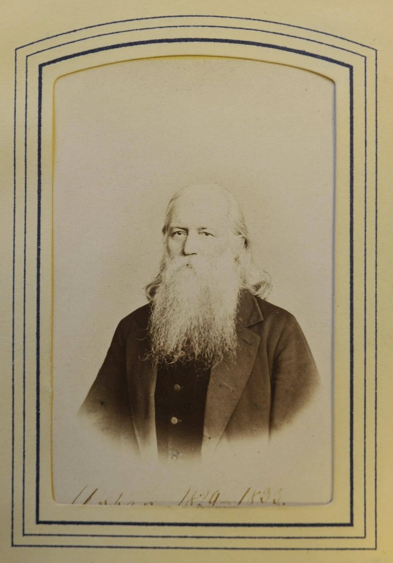 Porträt von Friedrich-Ludwig Urban (1806–1879) – Gedenkseite