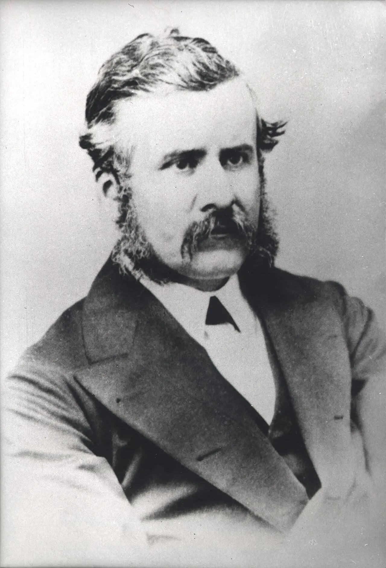 Porträt von José Andrés Alfonso Cavada (1832–1909) – Gedenkseite