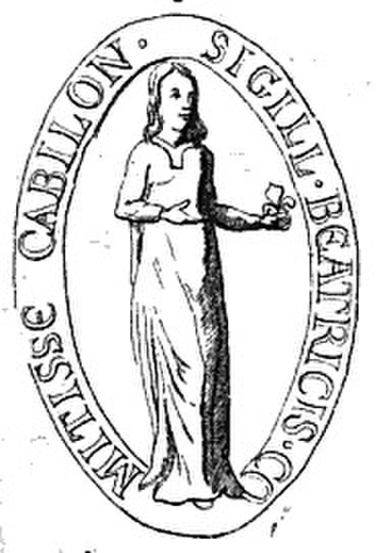 Porträt von Beatrix (1161–1228) – Gedenkseite