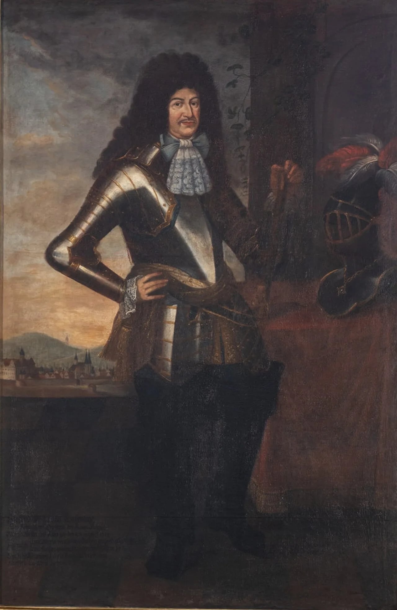 Porträt von Siegfried von Hohenlohe-Gleichen (1619–1684) – Gedenkseite