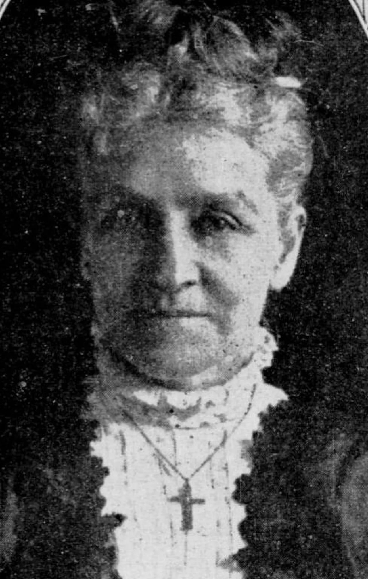 Portrait of Carrie Babcock Sherman (1856–1931) – memorial page