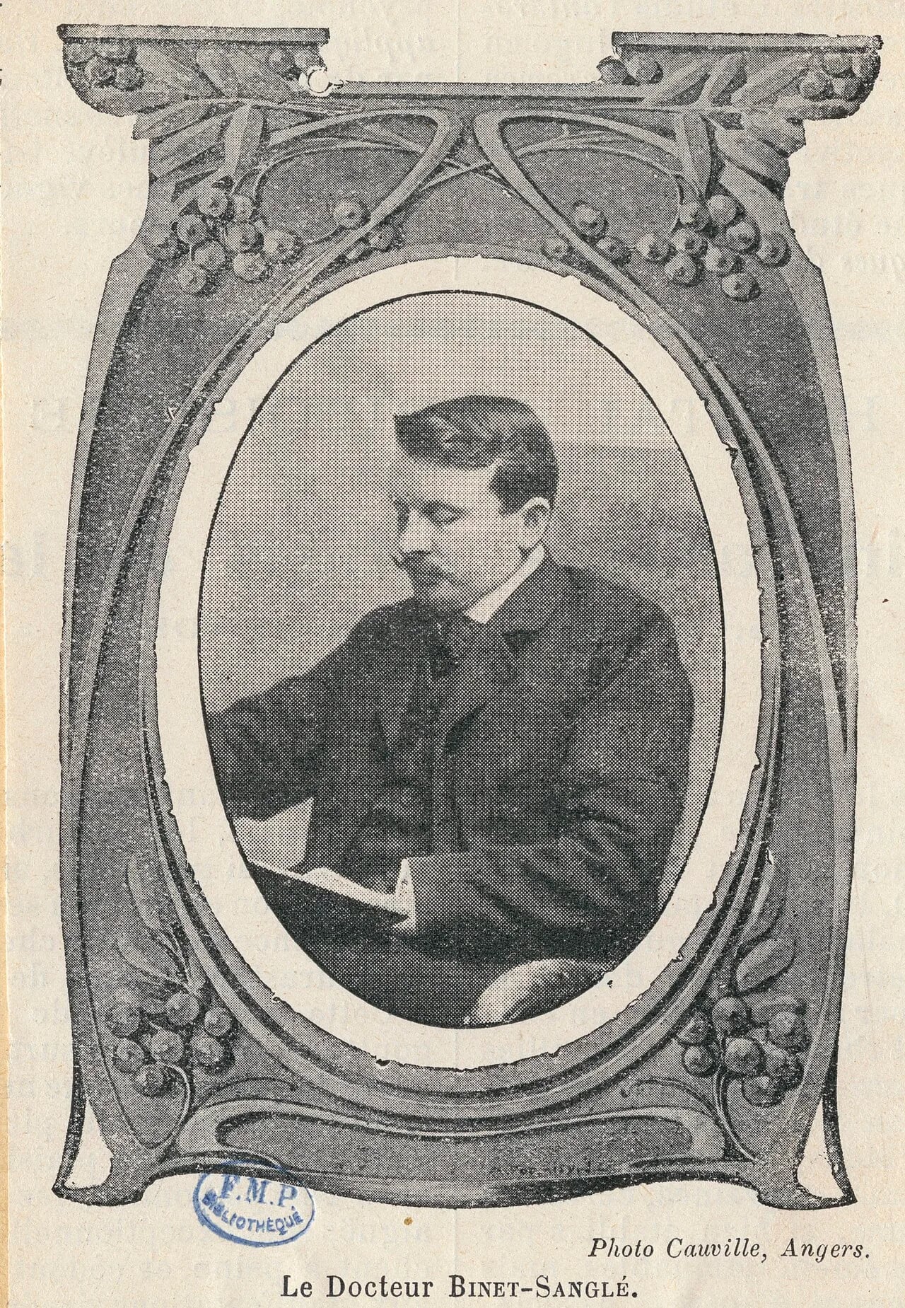 Porträt von Charles Binet-Sanglé (1868–1941) – Gedenkseite