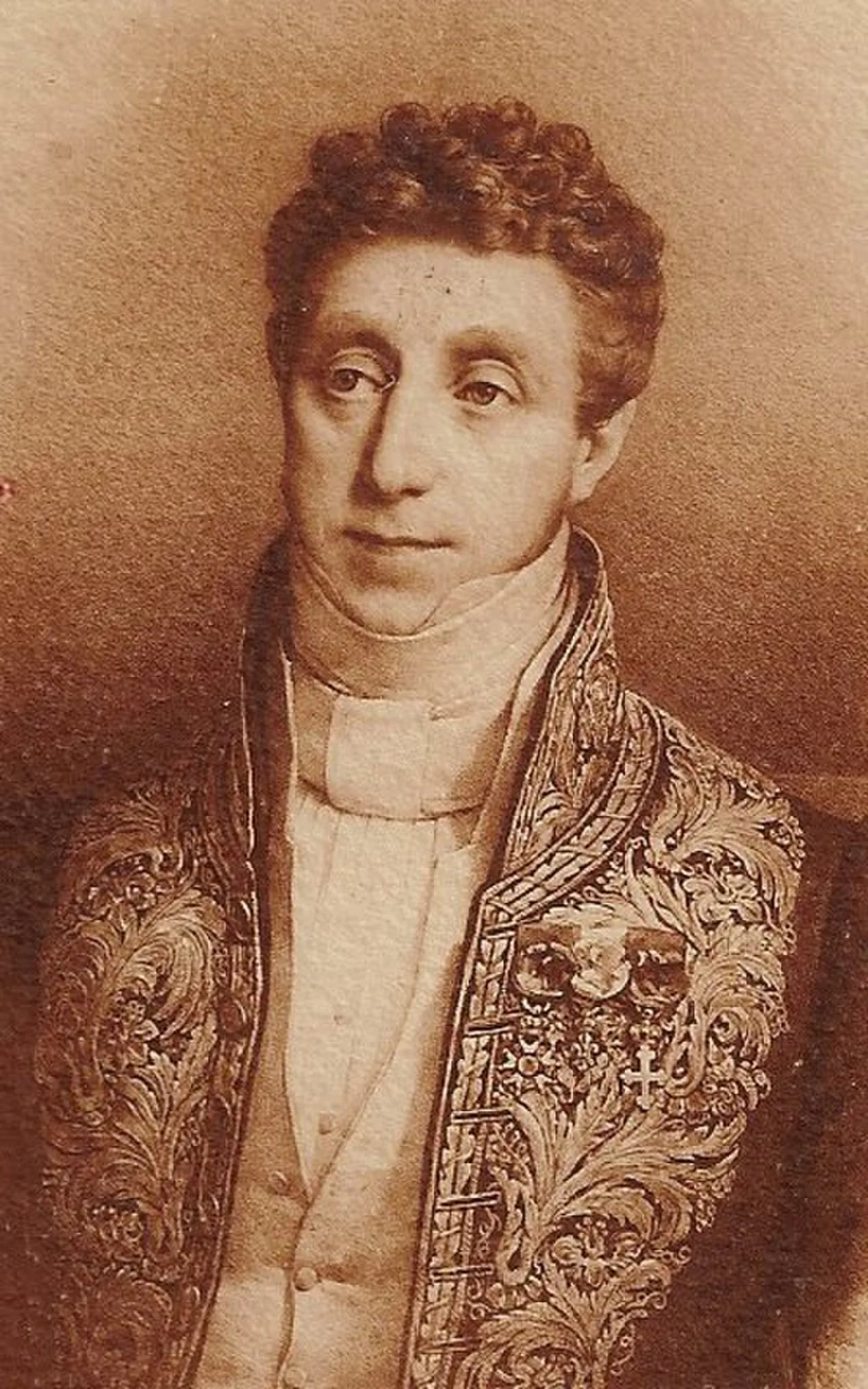Portrait of Charles Lemercier de Longpré (1778–1854) – memorial page