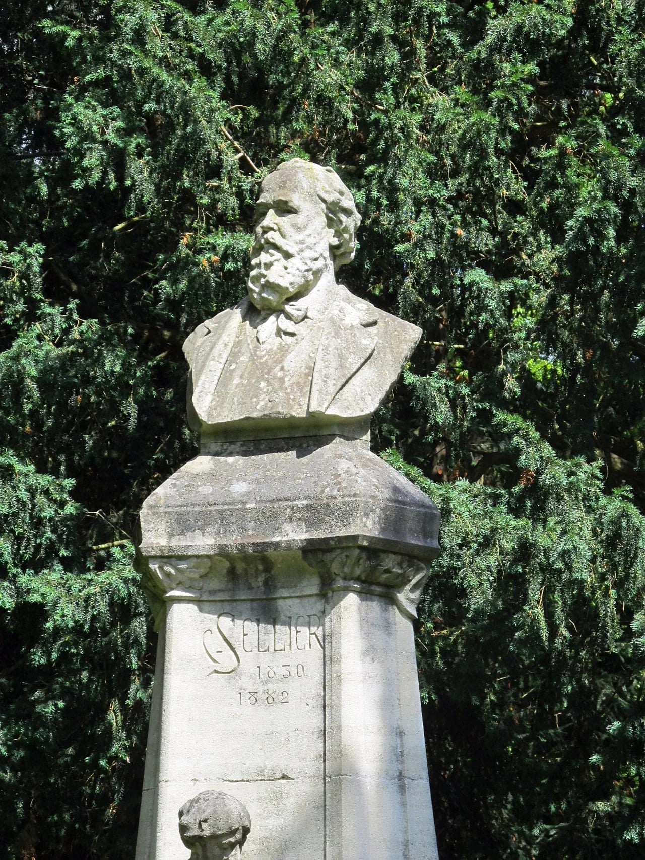 Portrait of Charles Sellier (1830–1882) – memorial page