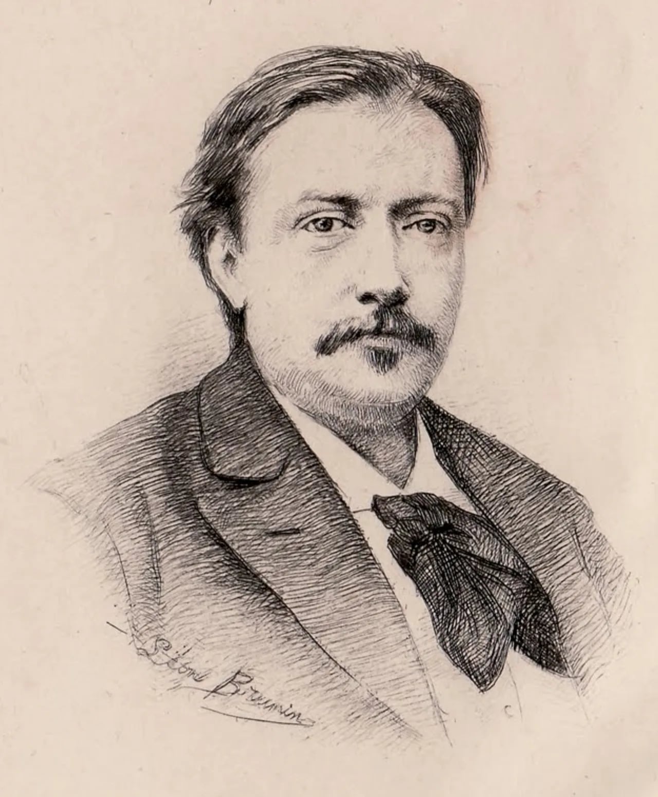 Porträt von Francis Enne (1844–1891) – Gedenkseite