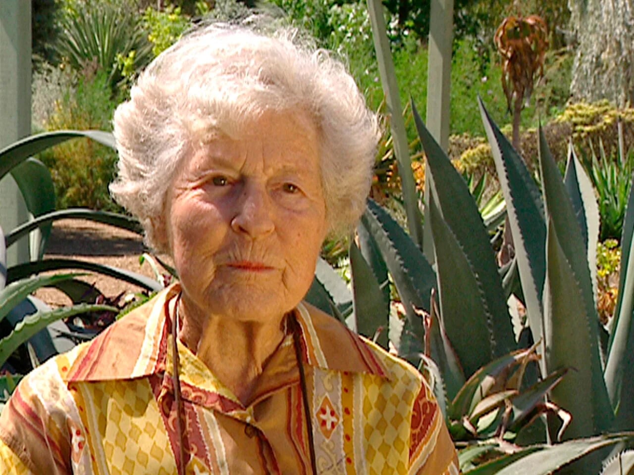 Portrait of Ruth Bancroft (1908–2017) – memorial page