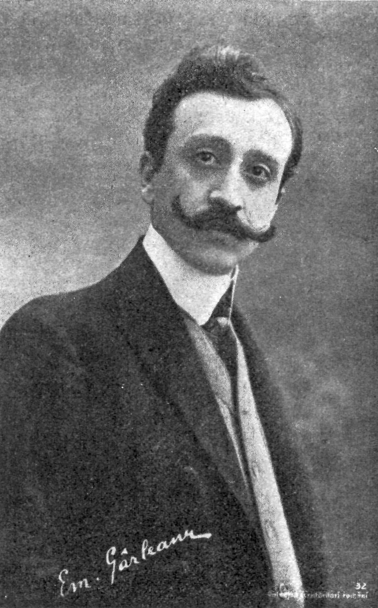Portrait of Emil Gârleanu (1878–1914) – memorial page