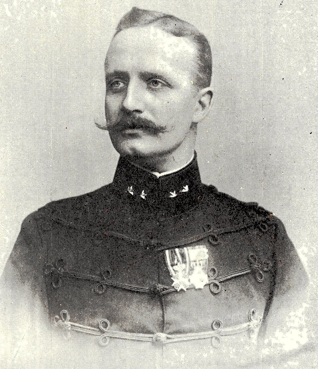 Porträt von Gerard David Spandaw (1879–1914) – Gedenkseite