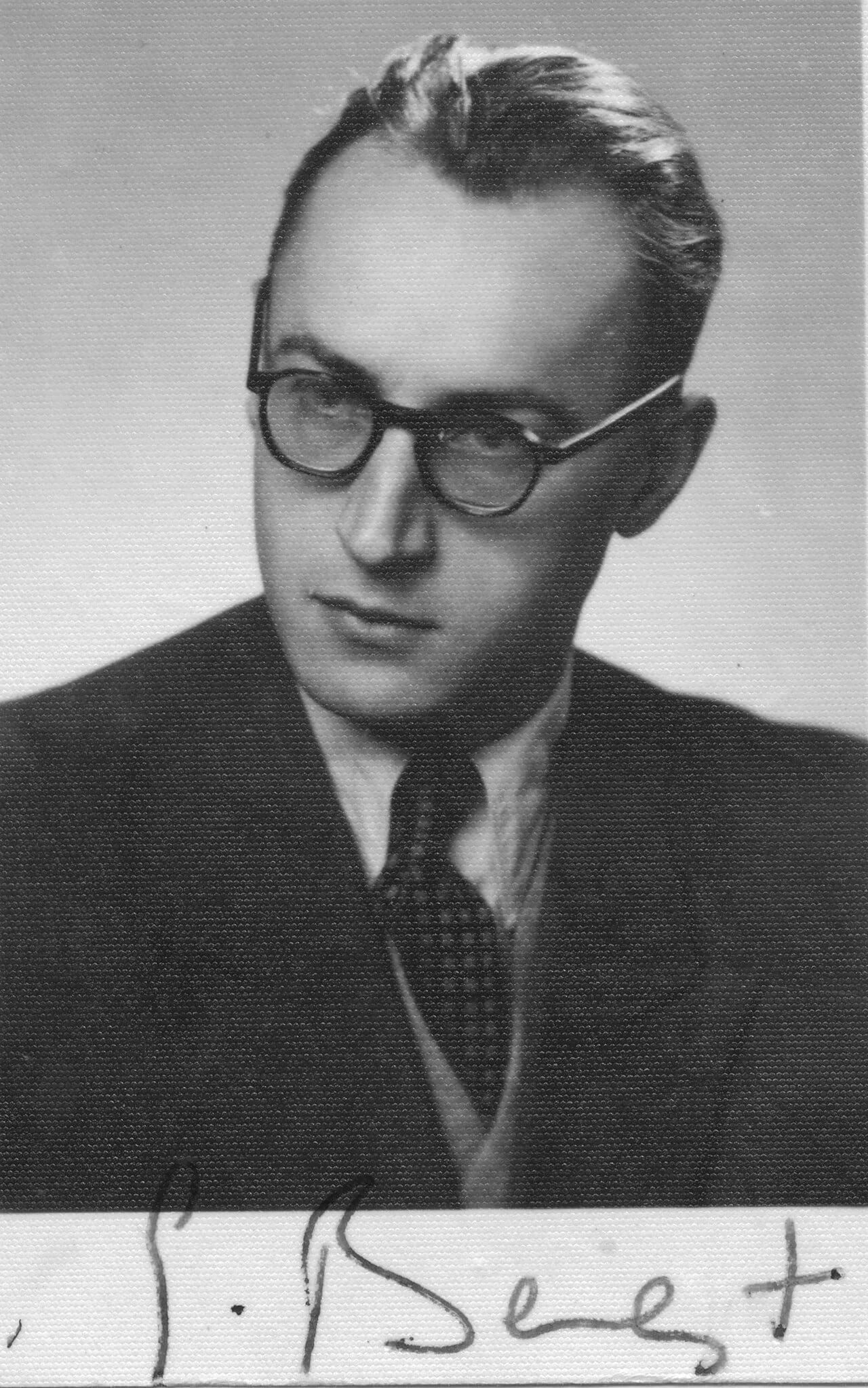 Porträt von Eugène Berest (1922–1994) – Gedenkseite