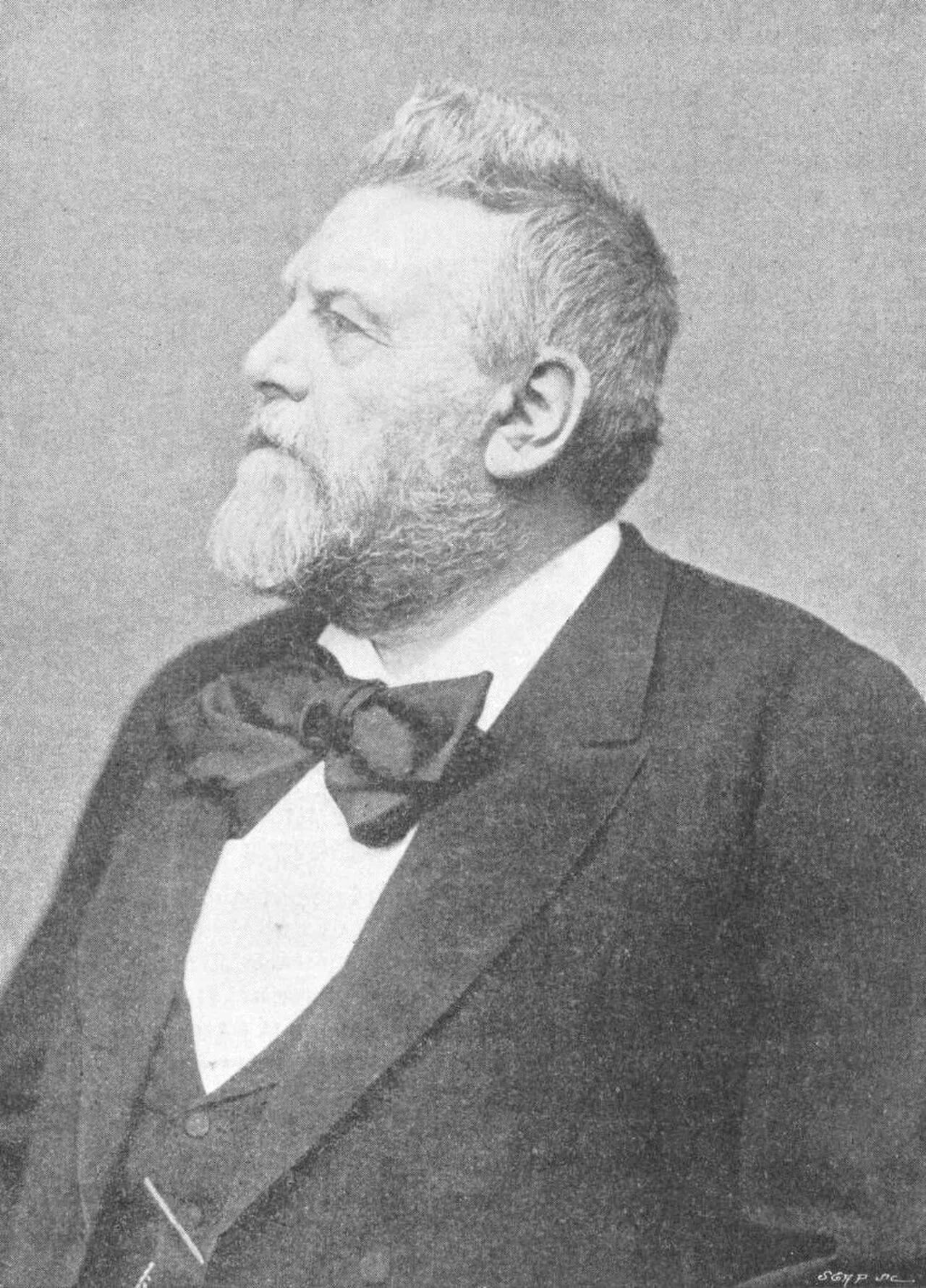 Porträt von Eugène Spuller (1835–1896) – Gedenkseite