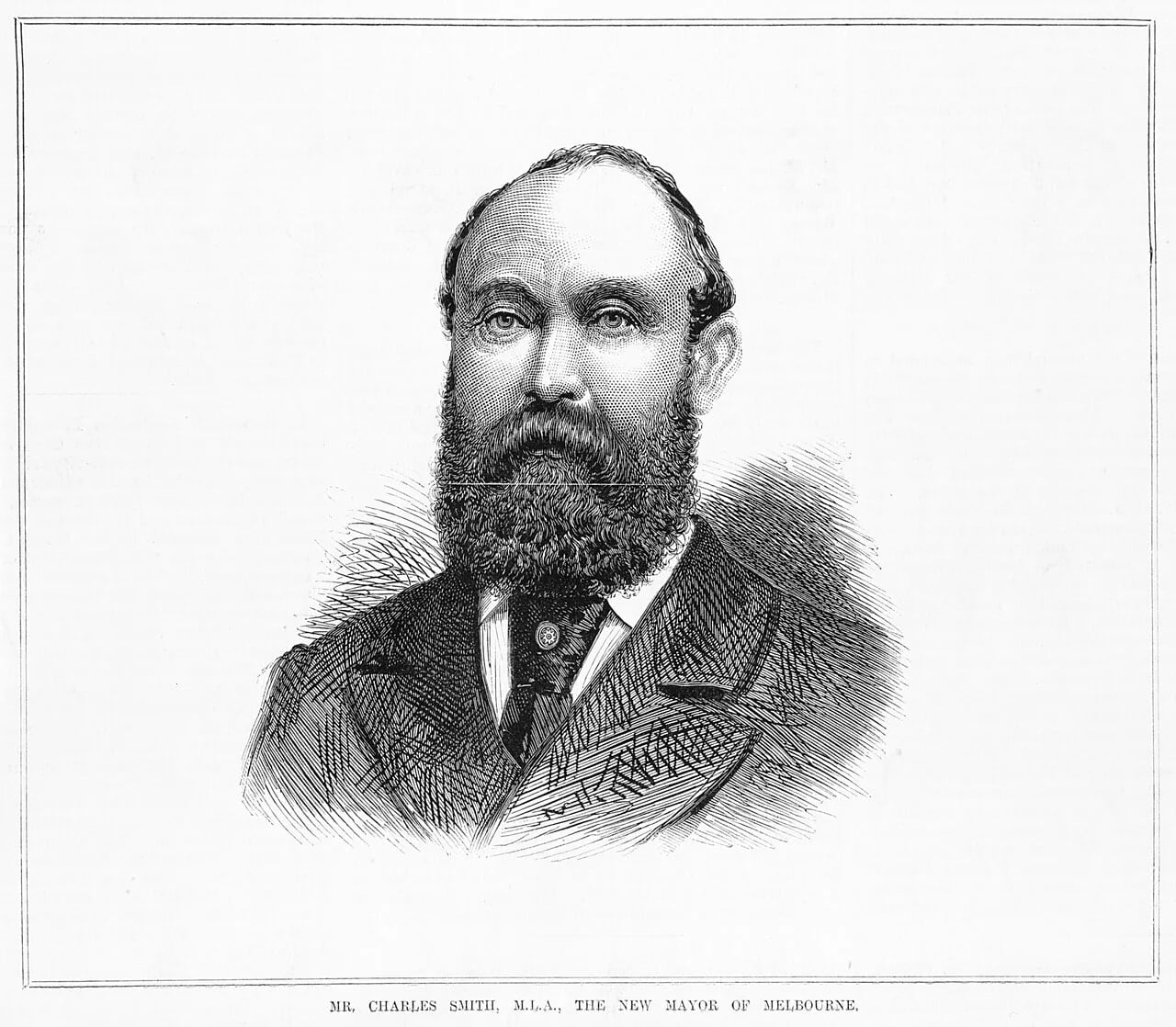 Portrait of Charles Smith (1833–1903) – memorial page