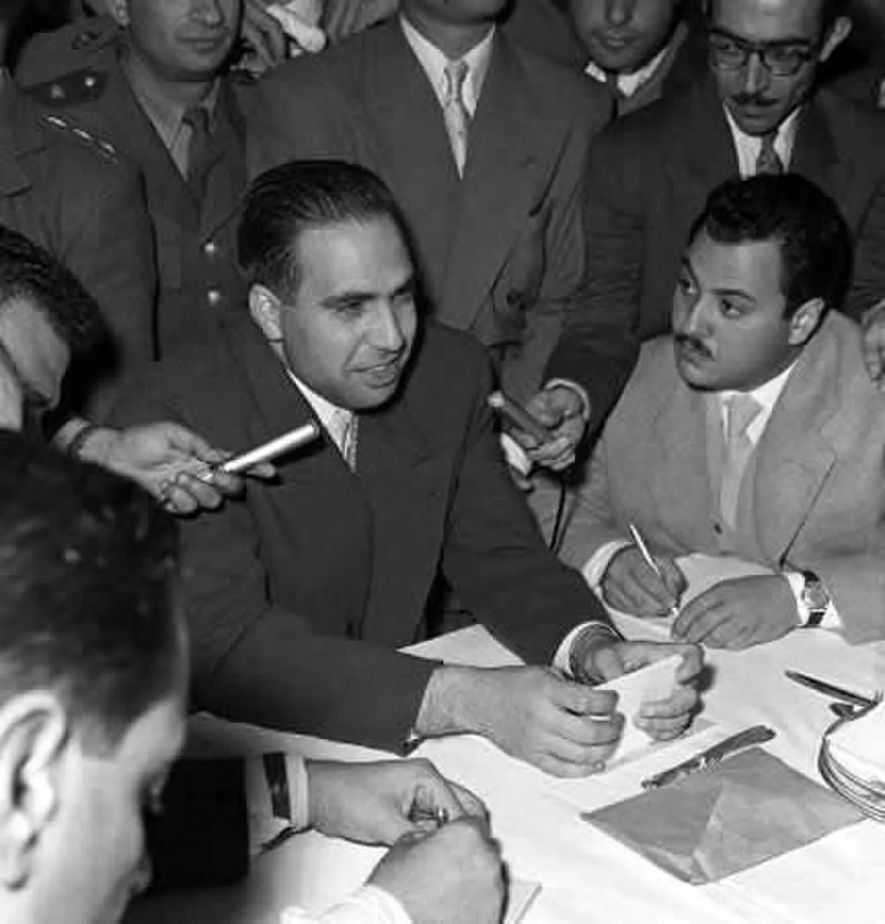 Portrait of Abd al-Hamid as-Sarradsch (1925–2013) – memorial page