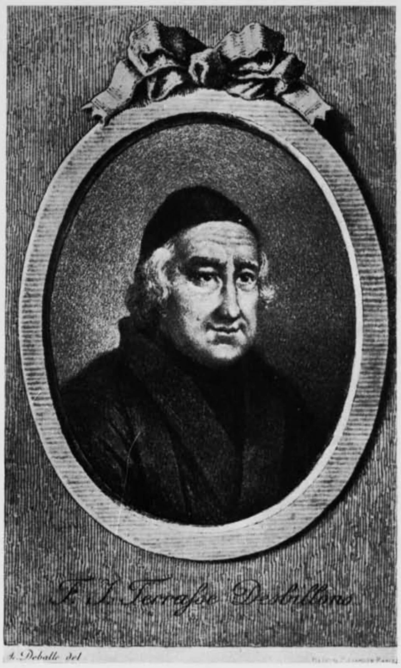 Porträt von François-Joseph Terrasse Desbillons (1711–1789) – Gedenkseite