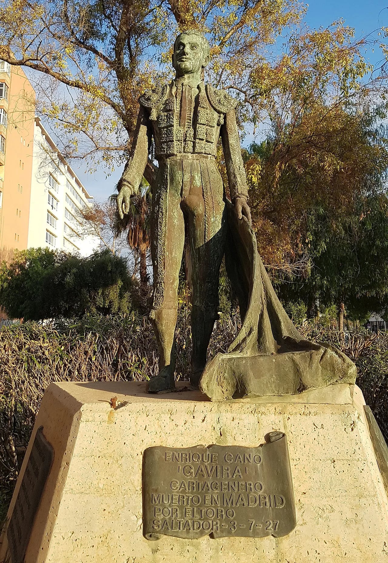 Portrait of Gavira (1890–1927) – memorial page