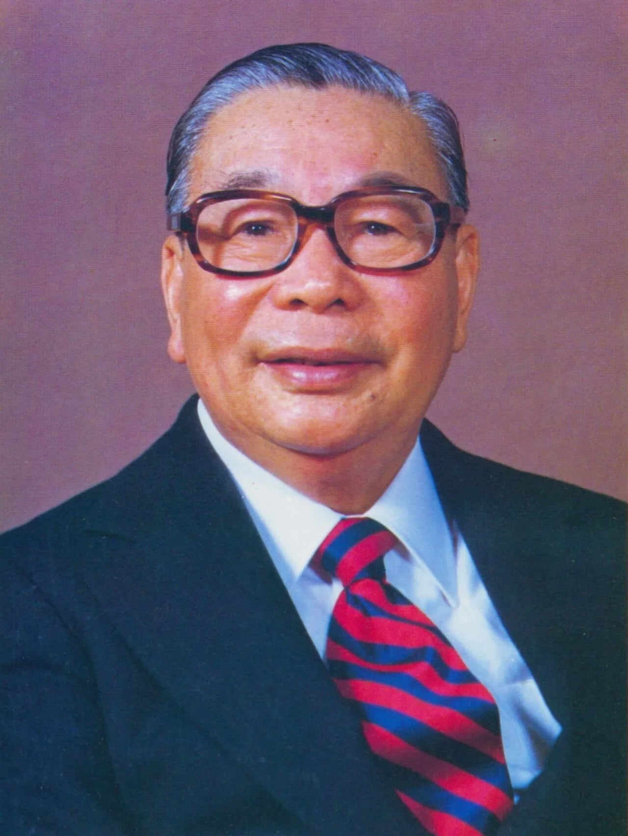 Porträt von Chiang Ching-kuo (1910–1988) – Gedenkseite