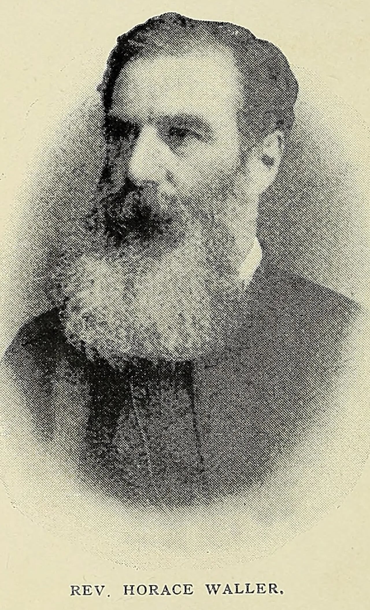 Portrait of Horace Waller (1833–1896) – memorial page