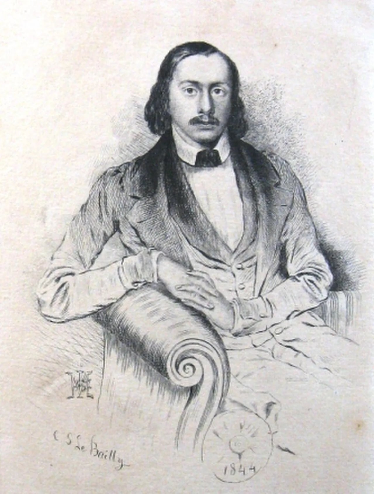 Porträt von Hyacinthe du Pontavice de Heussey (1814–1876) – Gedenkseite