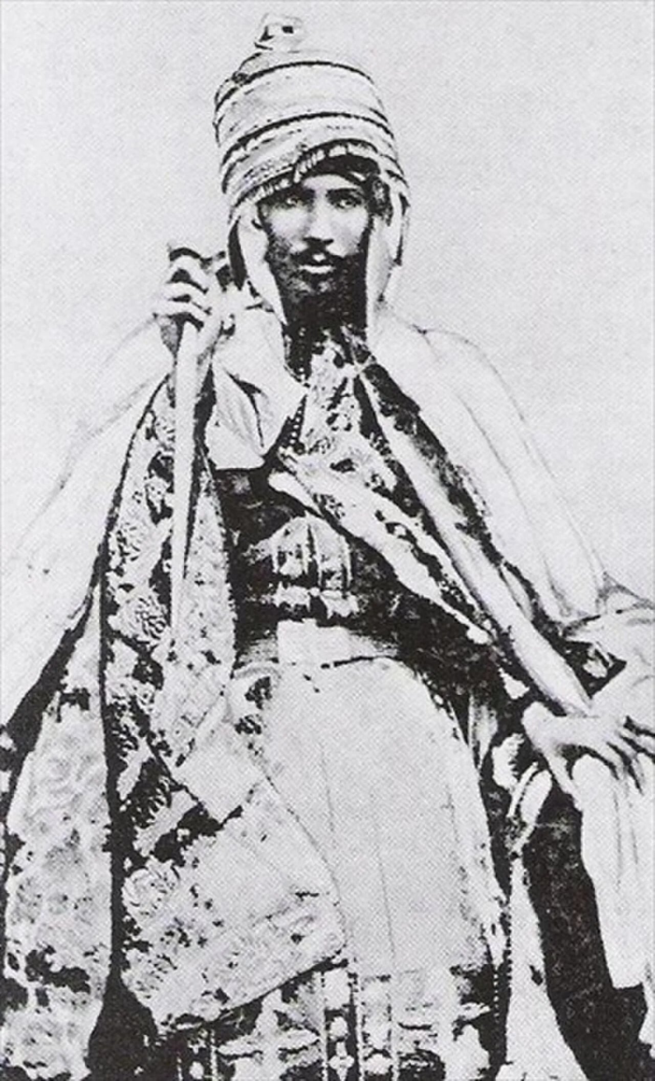 Portrait of Yohannes IV. (1837–1889) – memorial page