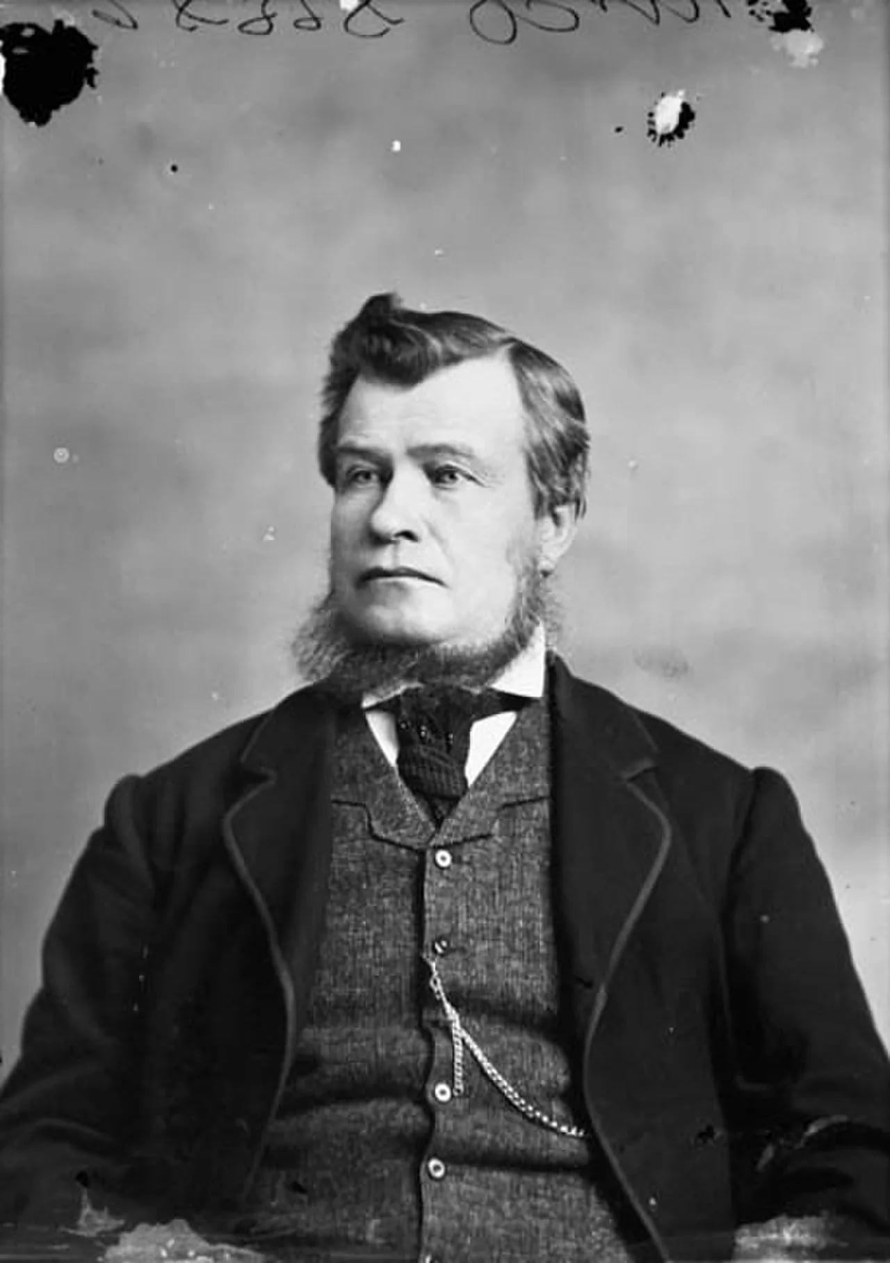 Porträt von James Colledge Pope (1826–1885) – Gedenkseite