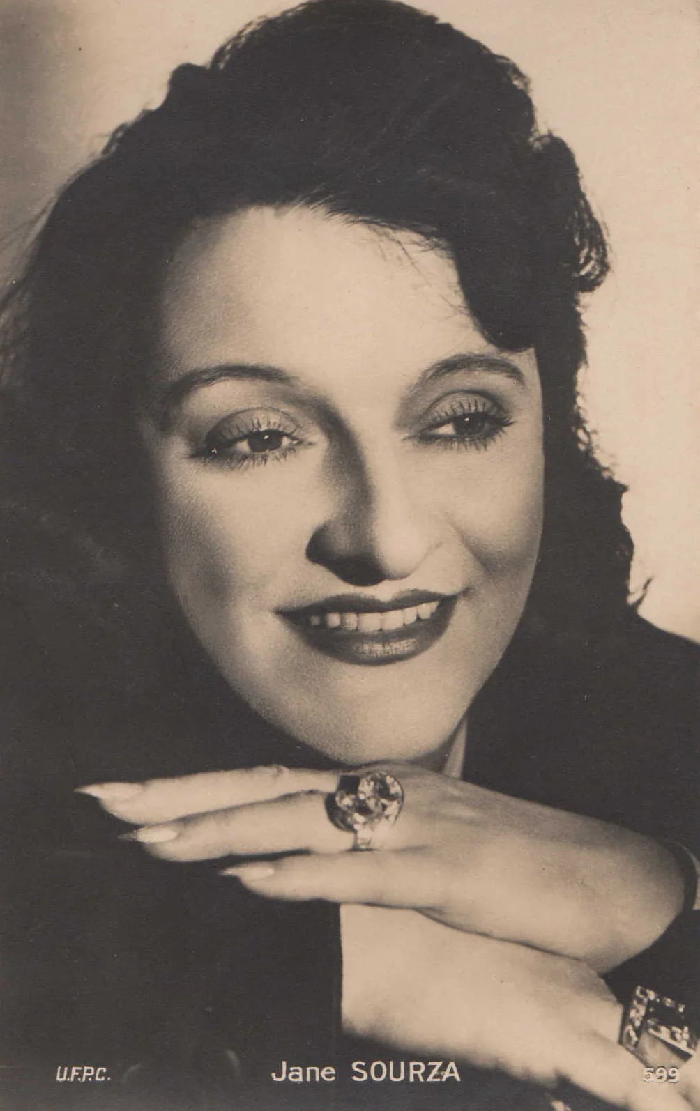 Portrait of Jane Sourza (1902–1969) – memorial page