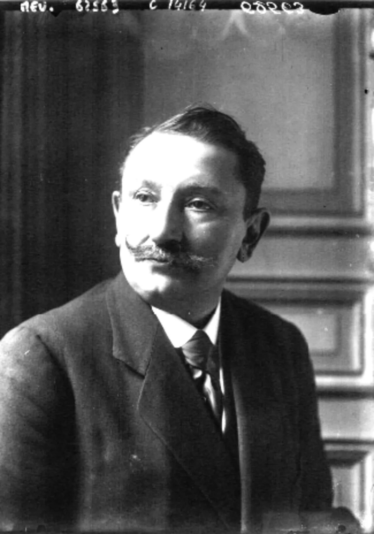 Porträt von Jules Cels-Couybes (1865–1938) – Gedenkseite