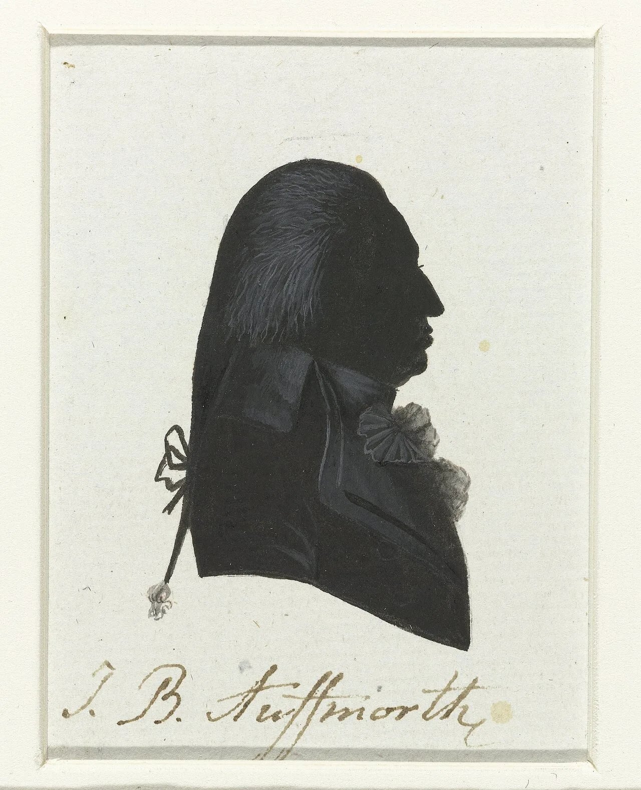 Porträt von Joan Bernard Auffmorth (1744–1831) – Gedenkseite