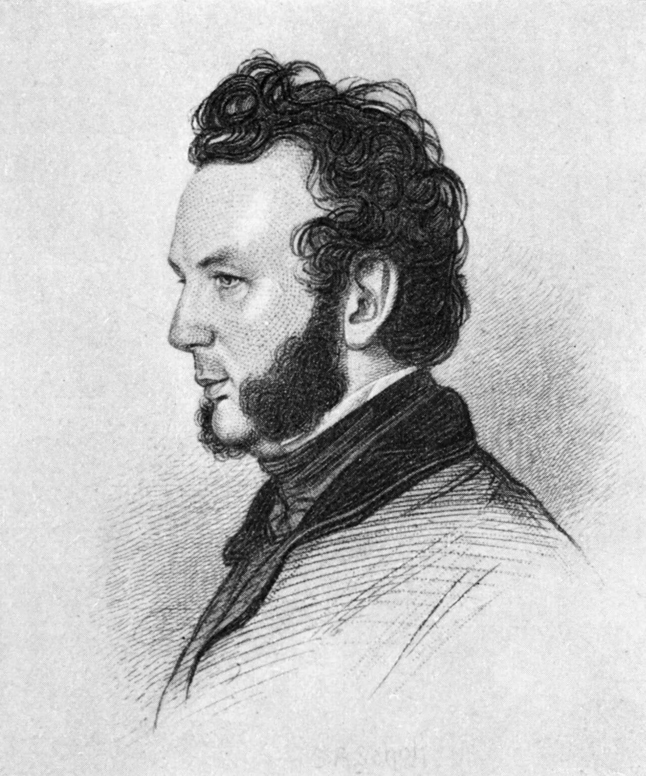 Portrait of John Godfrey Saxe (1816–1887) – memorial page
