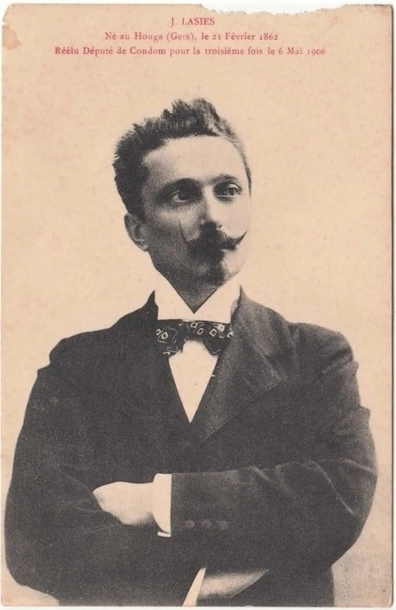Portrait of Joseph Lasies (1862–1927) – memorial page