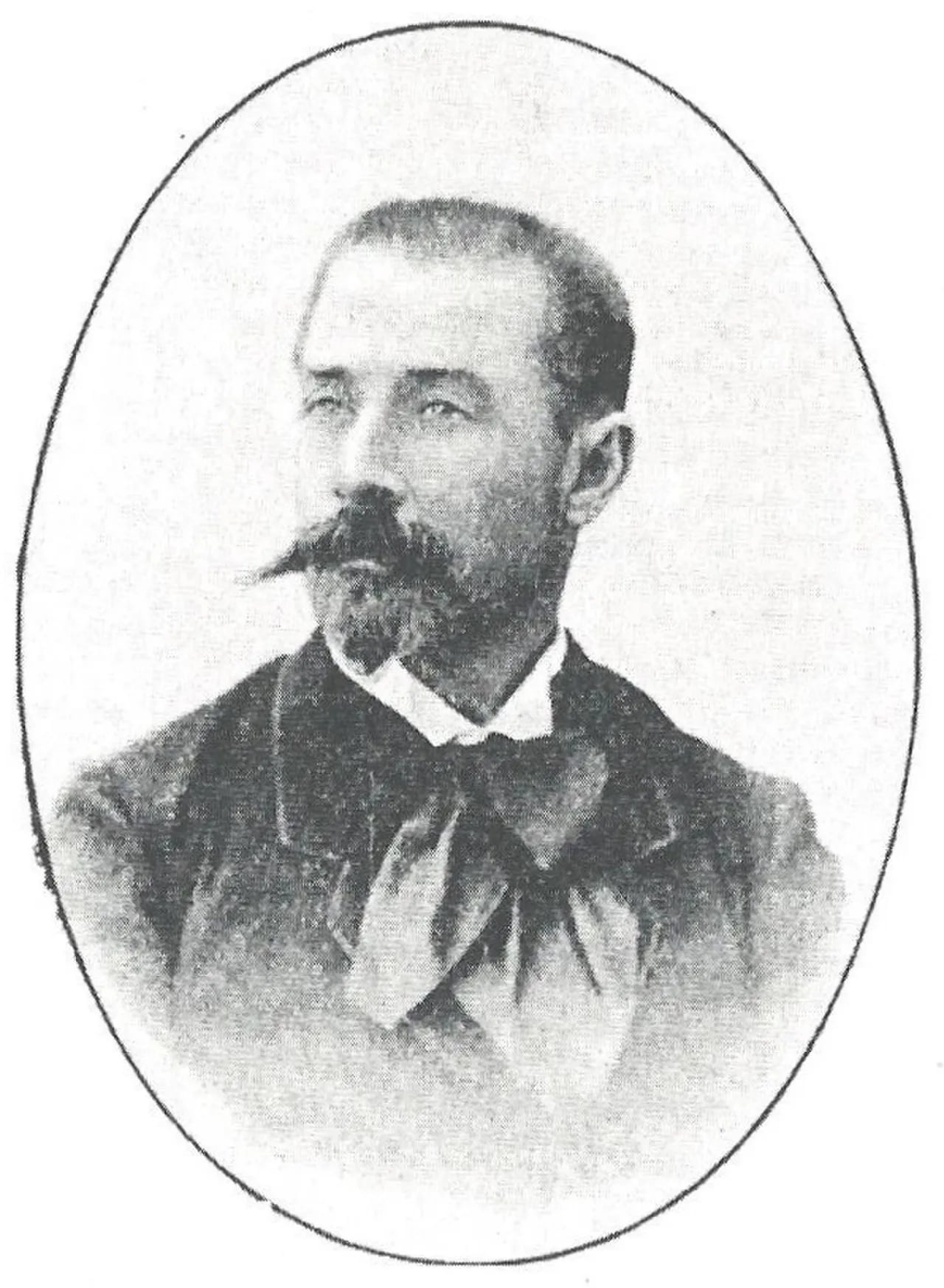 Porträt von Joseph Louis Antoine Marie Parquer (1853–1916) – Gedenkseite