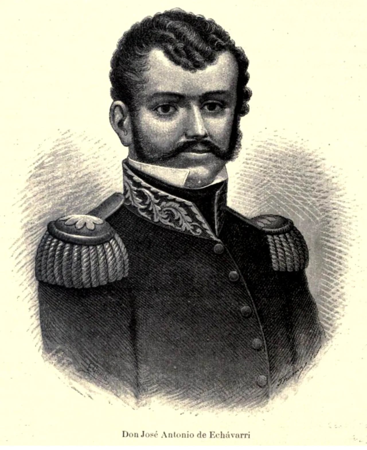 Portrait of José Antonio de Echávarri (1789–1834) – memorial page