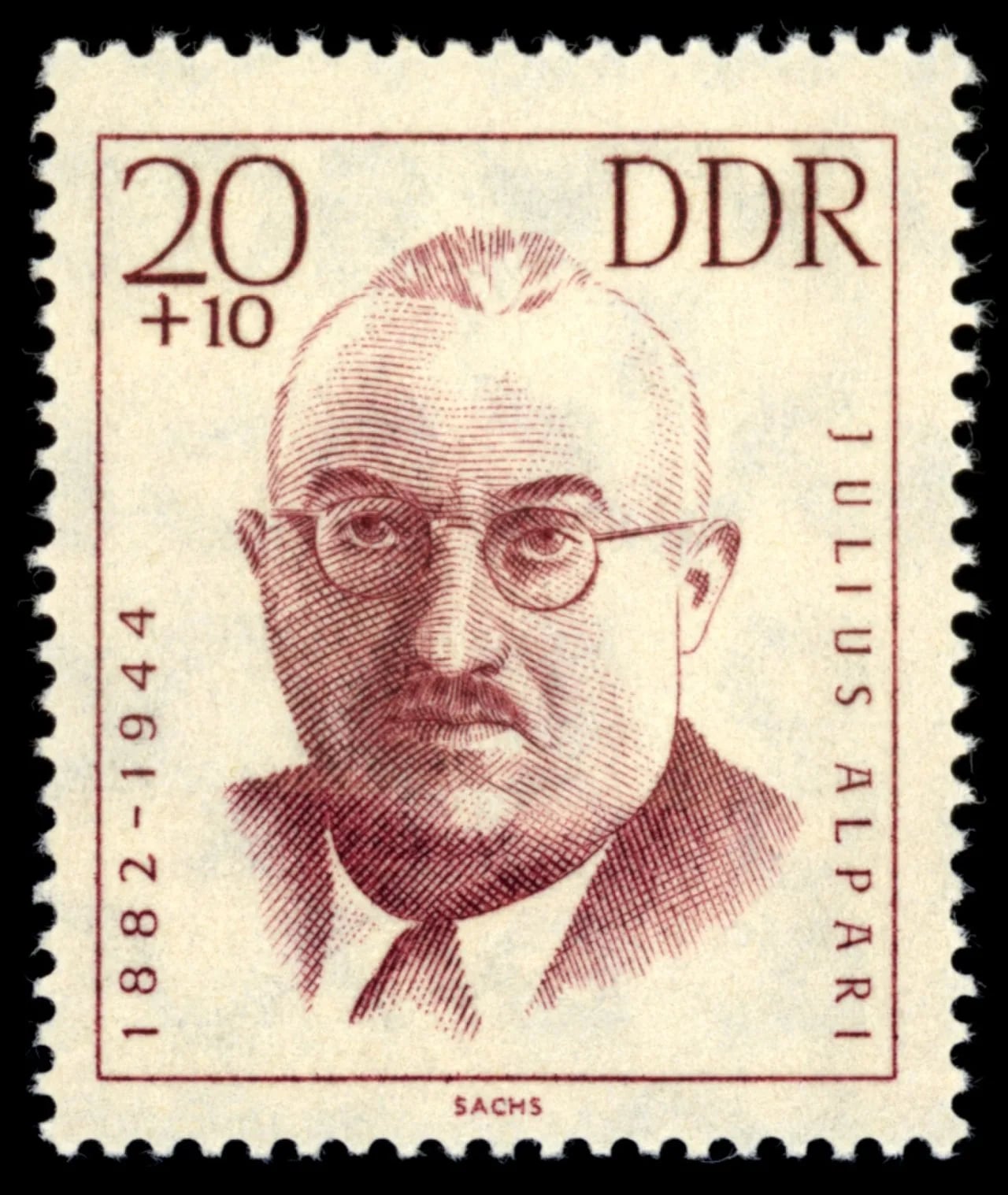 Porträt von Gyula Alpári (1882–1944) – Gedenkseite