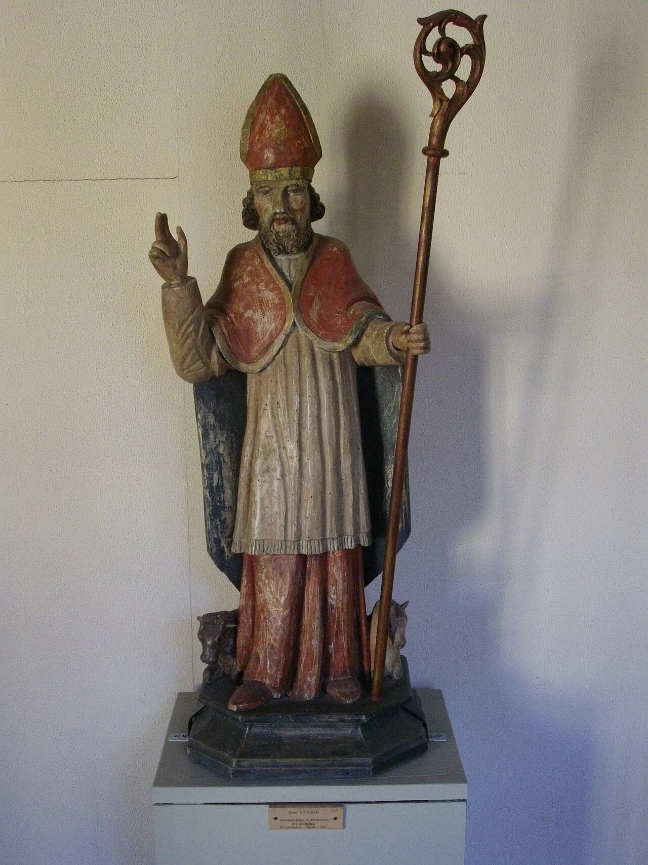 Portrait of Guarinus von Sitten (1065–1150) – memorial page