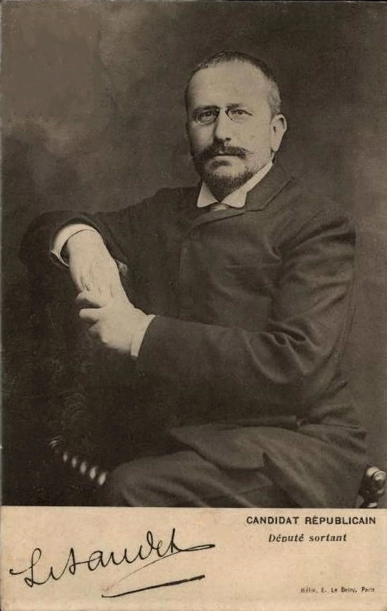 Portrait of Louis Baudet (1857–1918) – memorial page