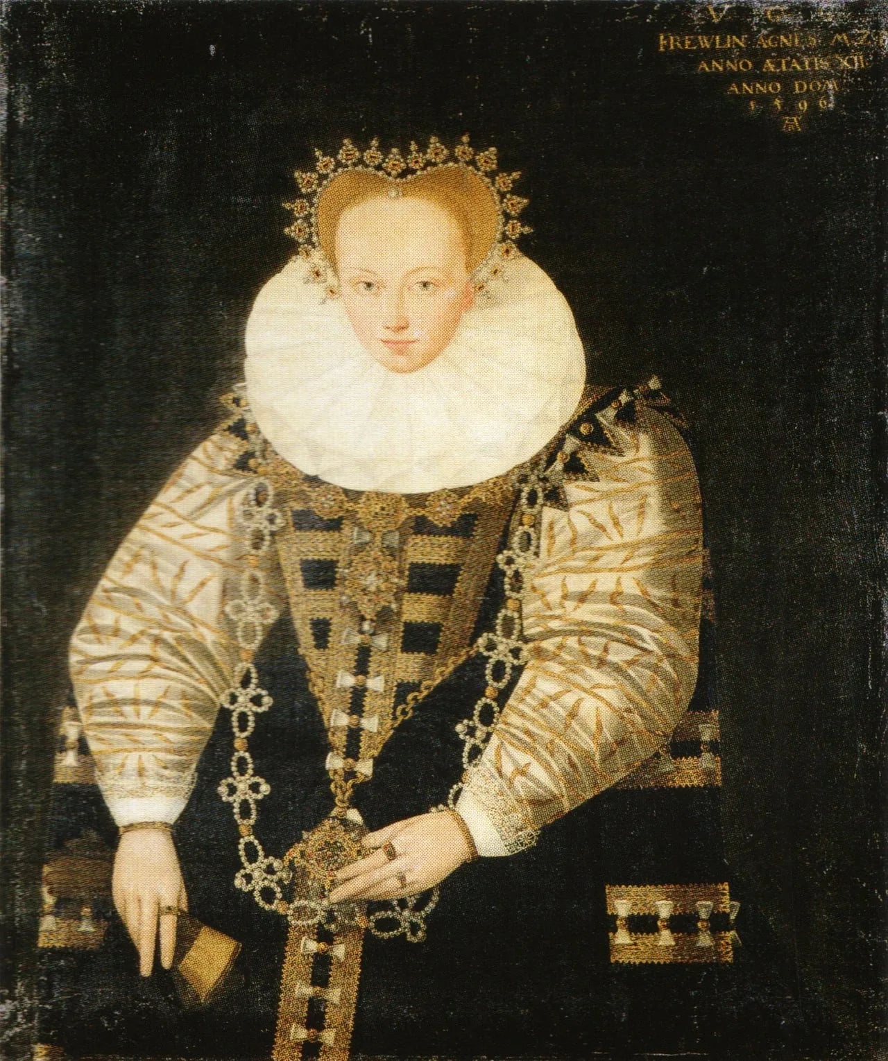 Portrait of Agnes von Brandenburg (1584–1629) – memorial page