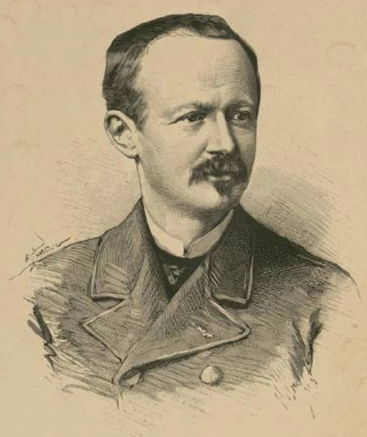 Porträt von Léon Boyer (1851–1886) – Gedenkseite
