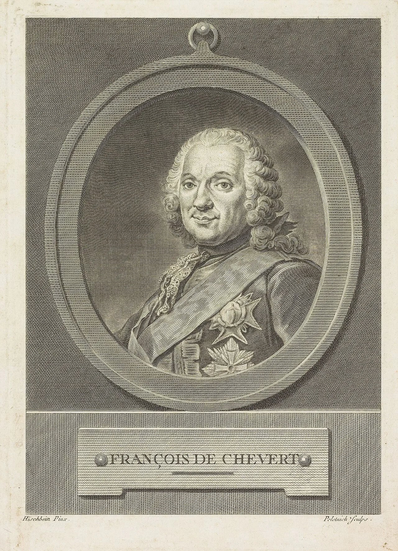 Portrait of François de Chevert (1695–1769) – memorial page