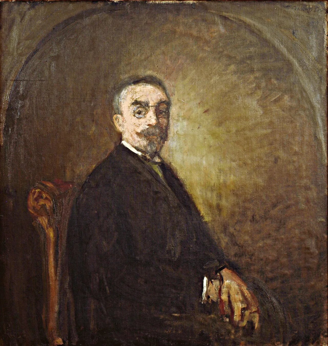 Portrait of Max Hallet (1864–1941) – memorial page