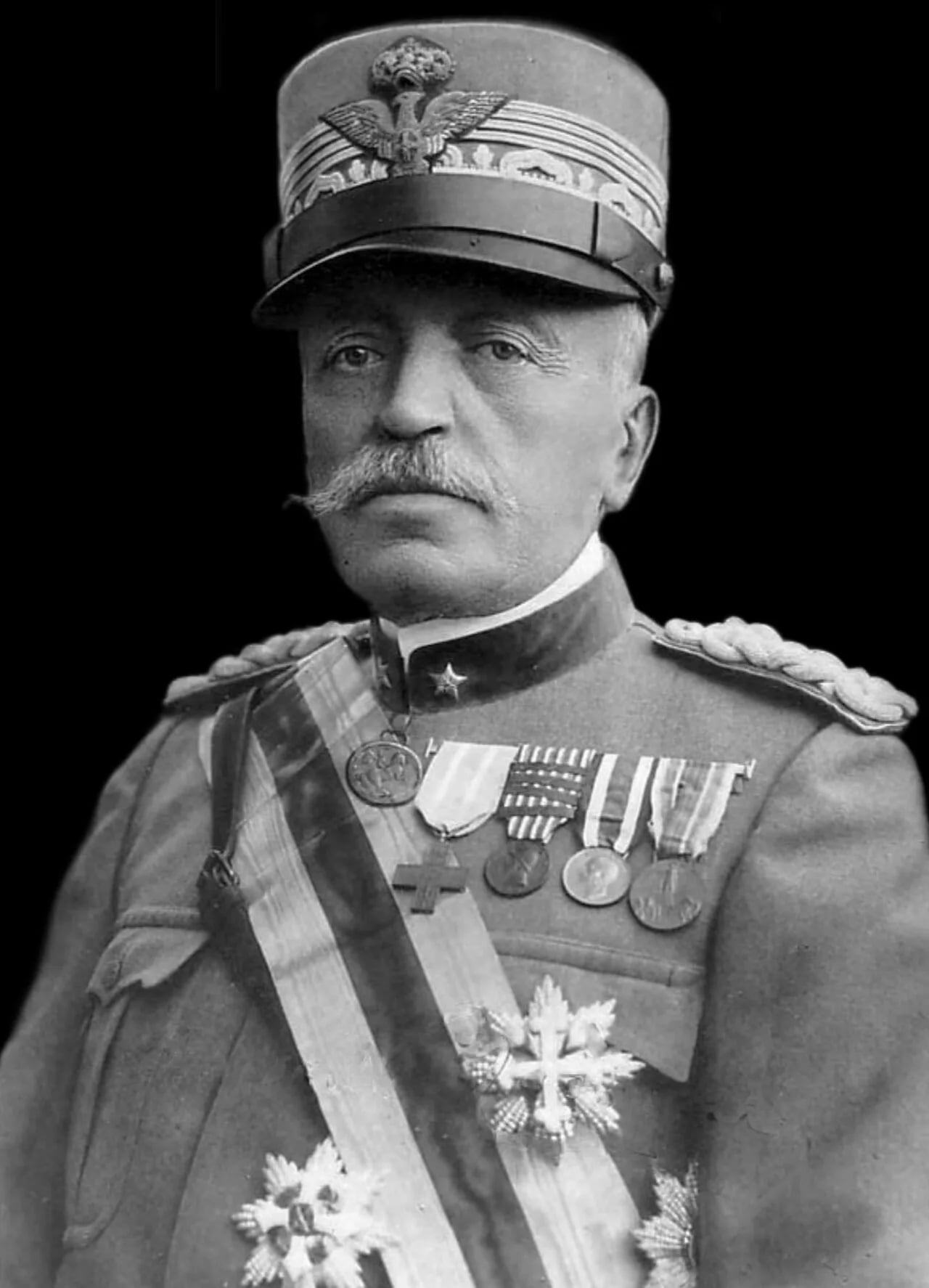 Porträt von Luigi Cadorna (1850–1928) – Gedenkseite