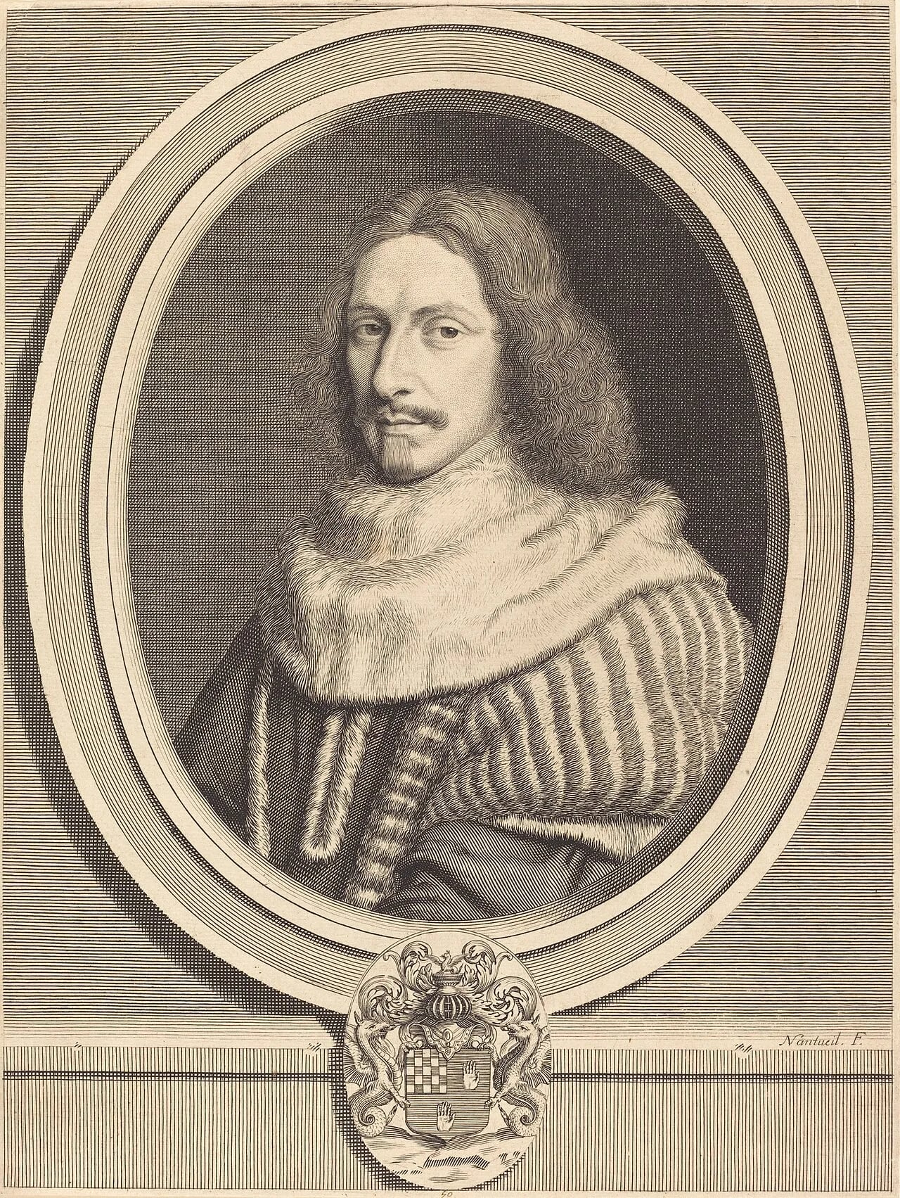 Porträt von Nicolas Potier de Novion (1618–1693) – Gedenkseite
