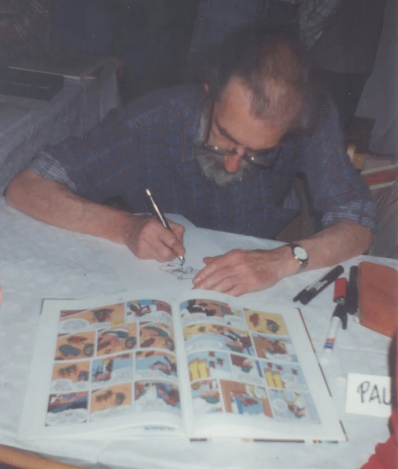 Porträt von Paul Deliège (1931–2005) – Gedenkseite